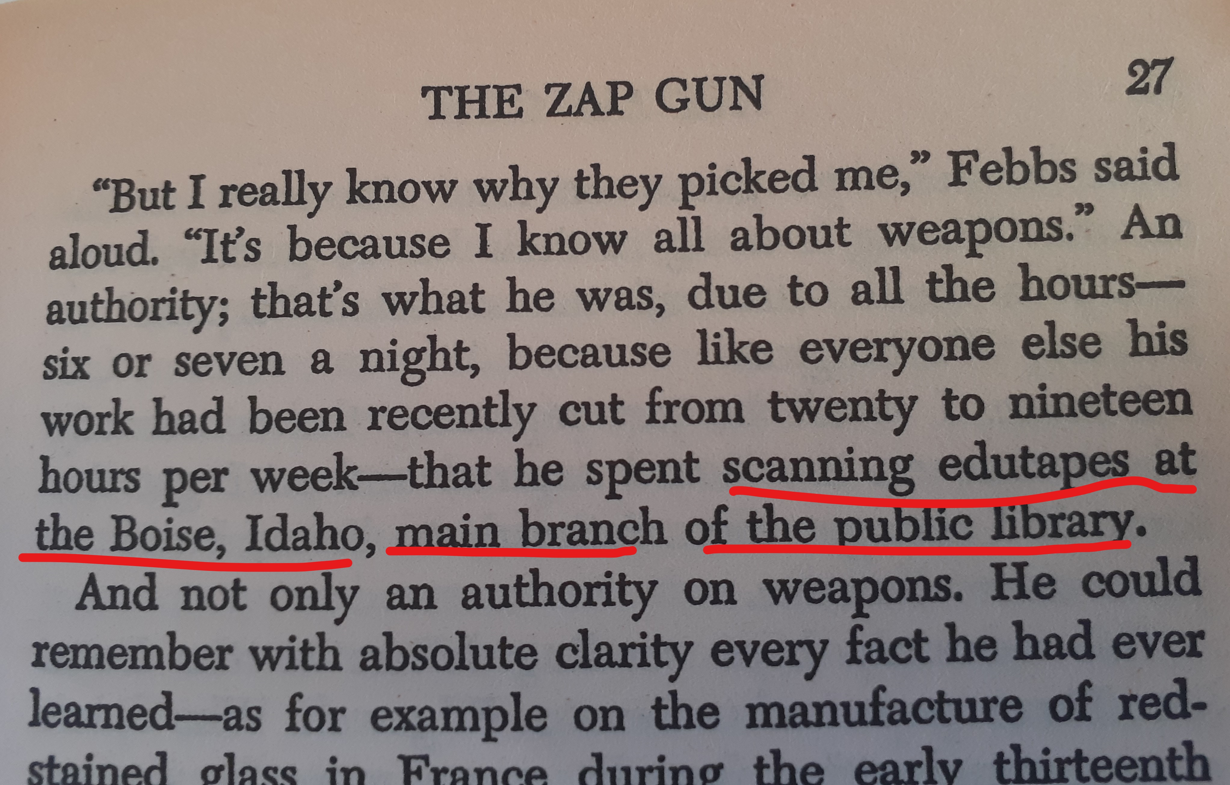 The Zap Gun 1964